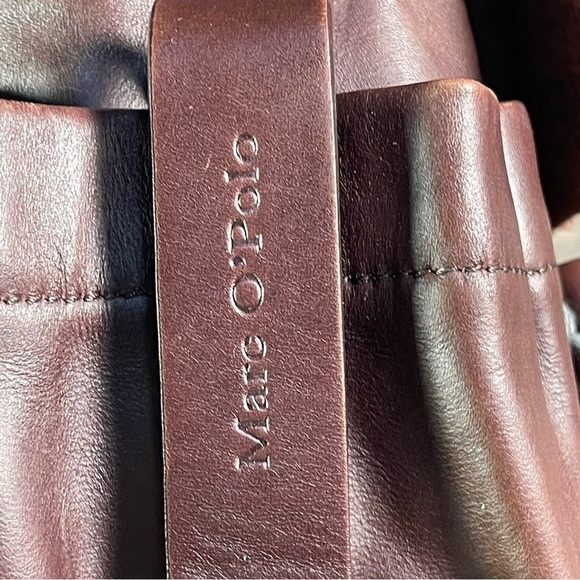 Marc O"Polo Messenger brown leather bag - large Crossbody - Picture 11 of 15